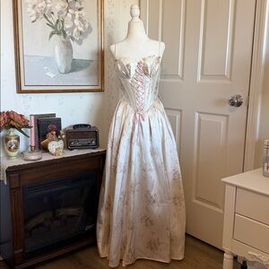 Lacemade Love Flower Notes Corset Dress